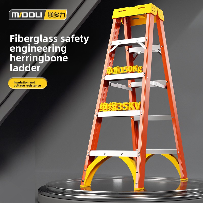 Power Tools Repairs - FRP herringbone ladder insulation electrical ladder