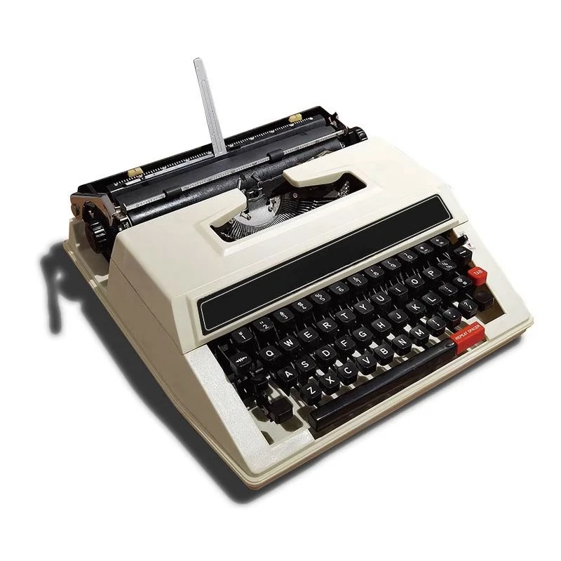 Power Tools English - Typewriter White English Mechanical 1980S Normal