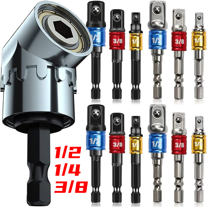 Power Tools Extension - Impact Grade Angle Socket Adapter Power
