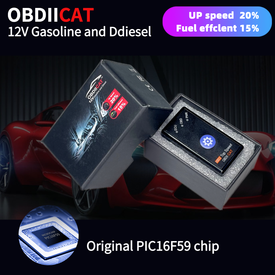 Power Tools English - OBDIICAT-HK01 Super OBD2 Chip Tuning Box