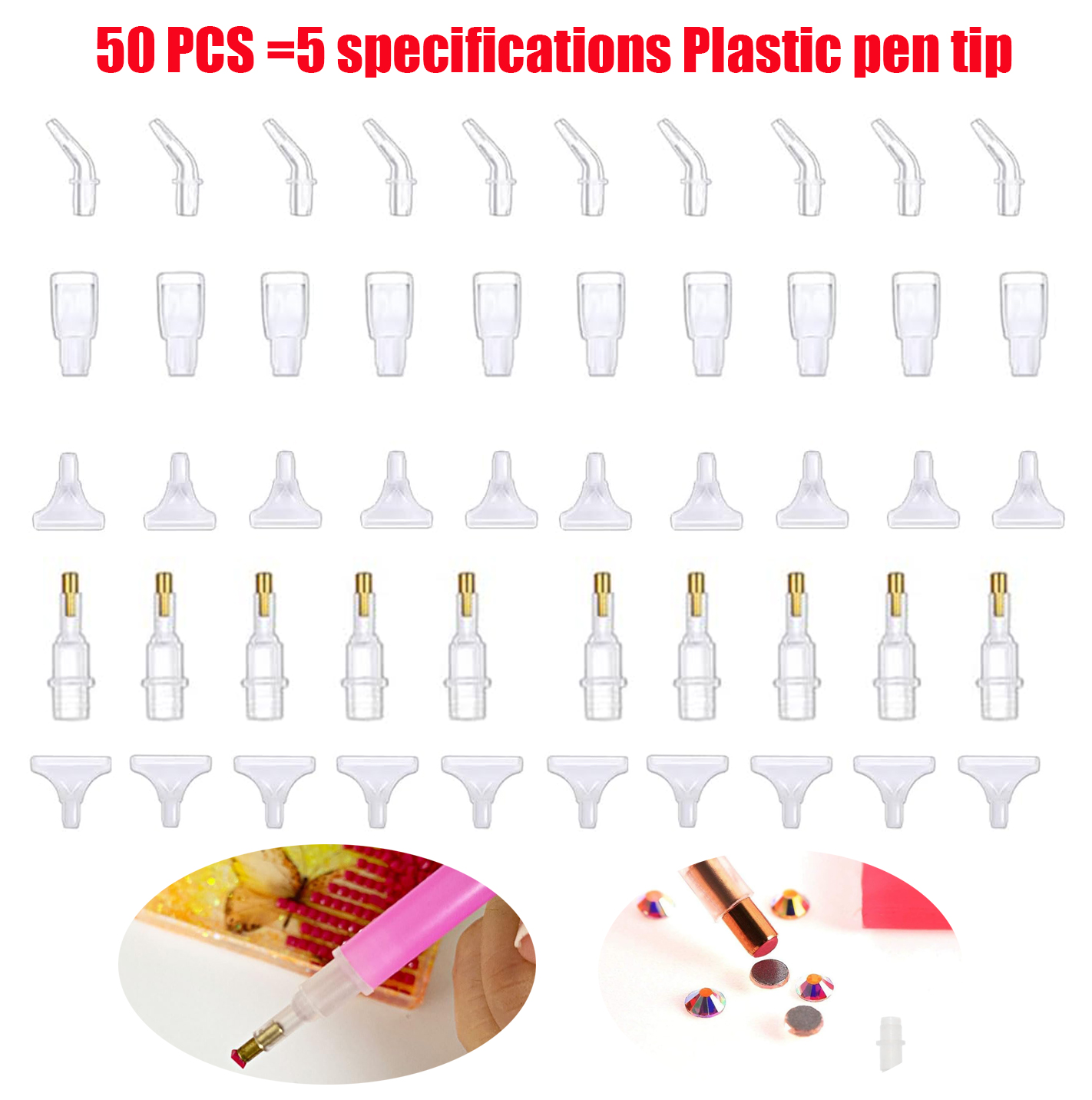 Power Tools Spare Parts - 50 Pcs Diamond Painting Art Drill