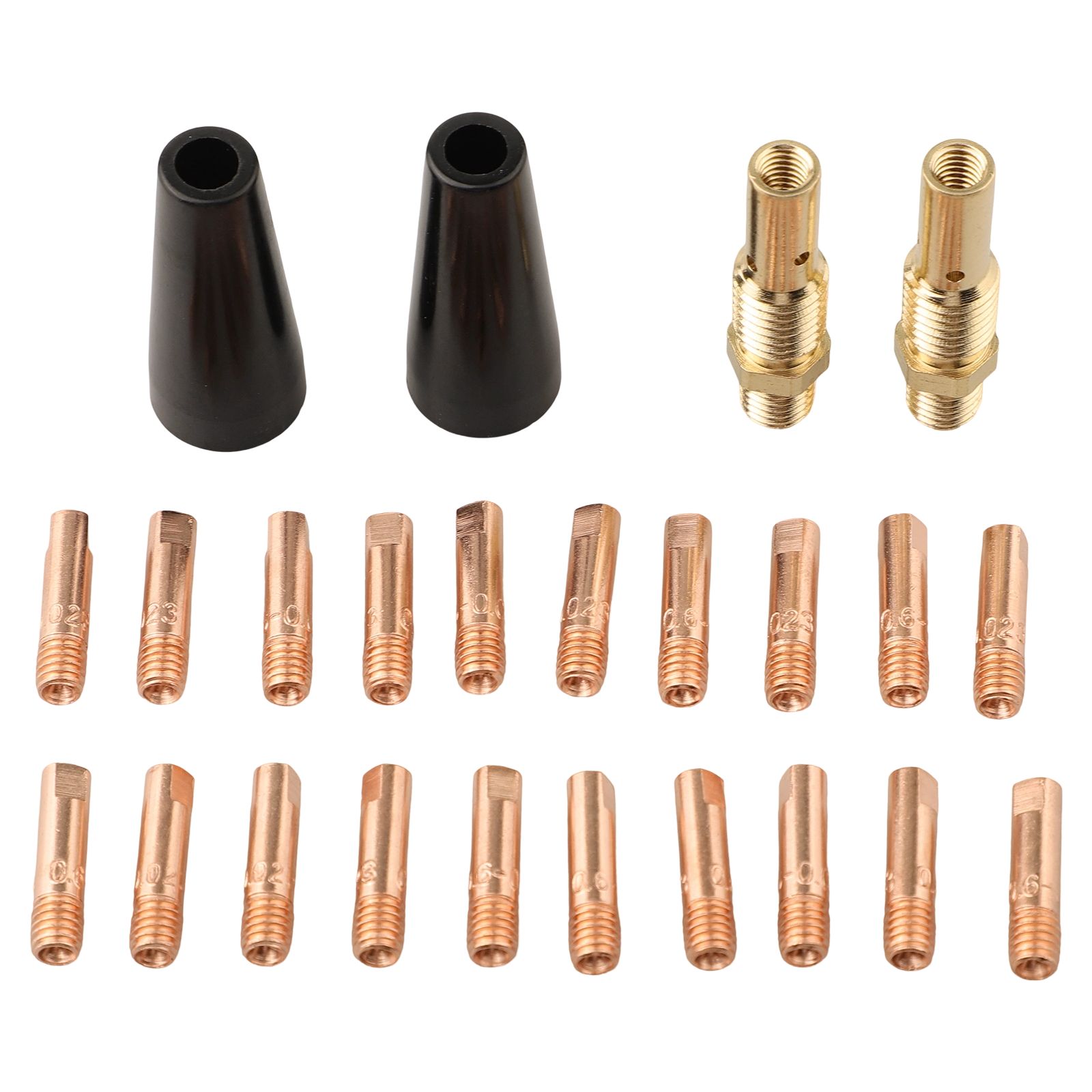 Power Tools For Construction Work - 24pcs Nozzle Set Flux Core Nozzle