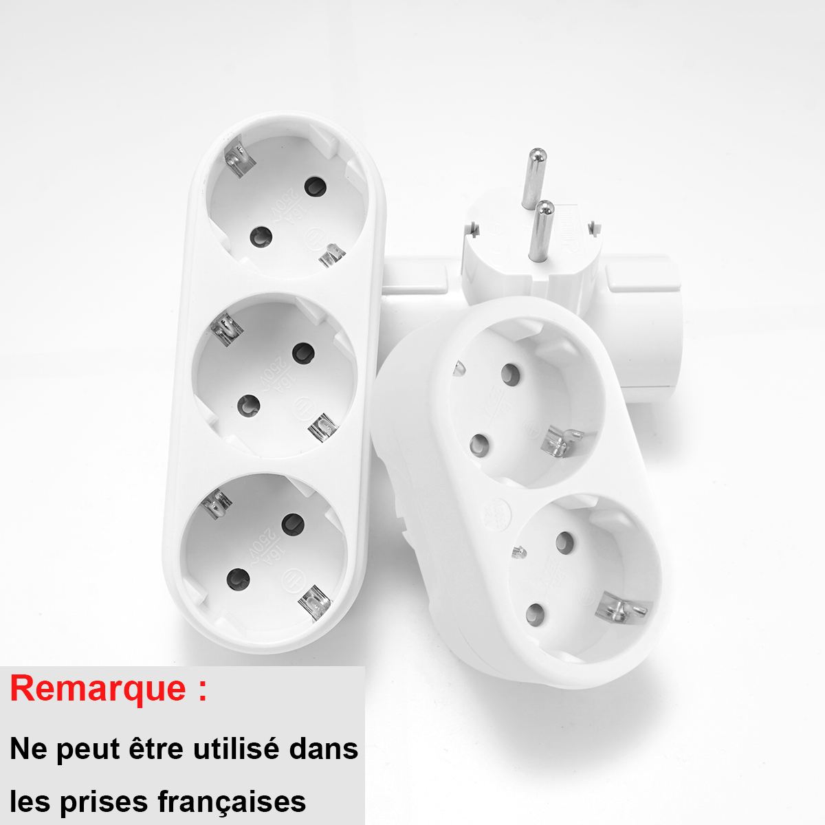Power Tools Extension - EU Electrical Socket 3 Outlets European