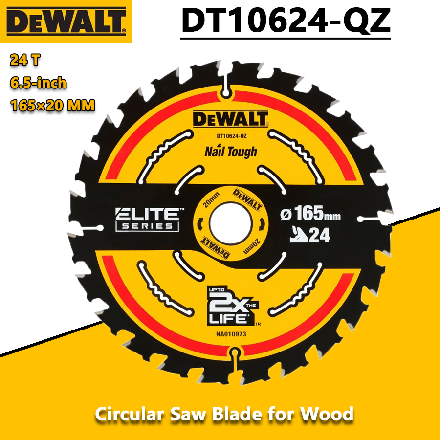 Power Tools Woodworking - DEWALT DT10624-QZ 1/3pcs 24T Construction Circular