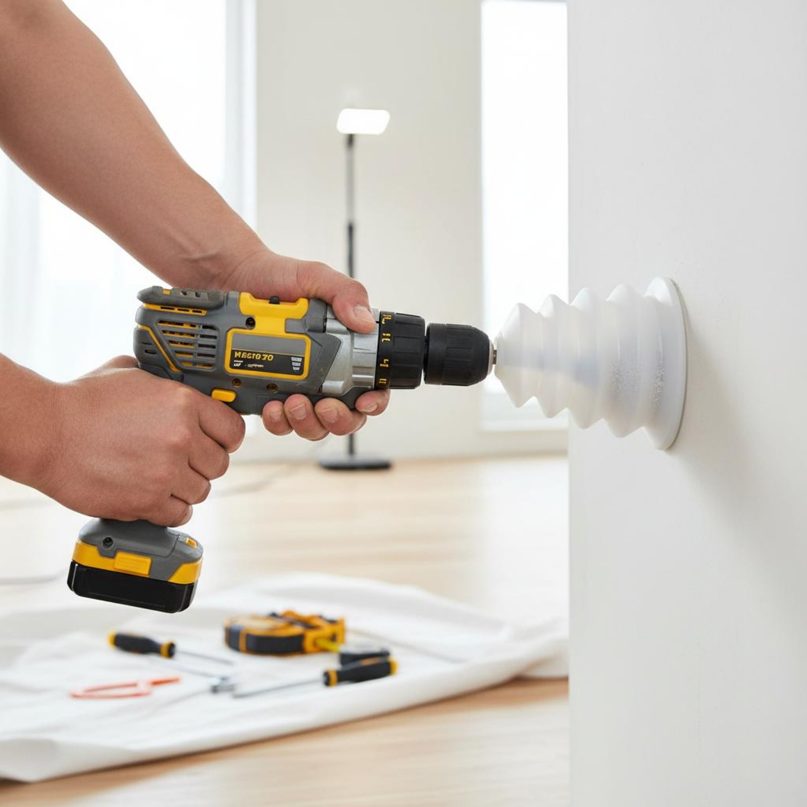 Power Tools Drill - Drill Dust Collector Bowl Easy to
