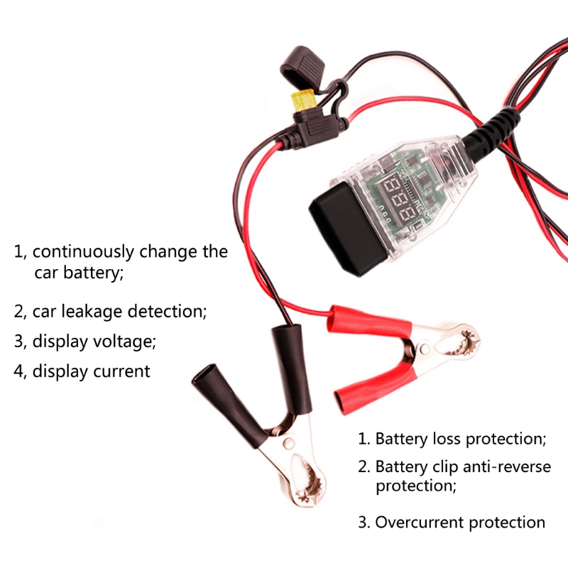 Power Tools In Automotive - OBD2 Automotive Battery Replacement Tool Car