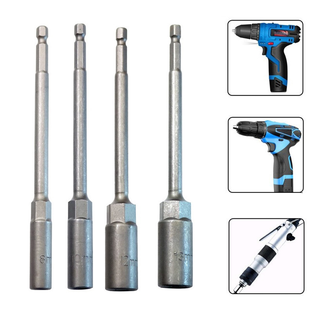 Power Tools Extension - Socket 150mm Hexagon Nut Driver Drill
