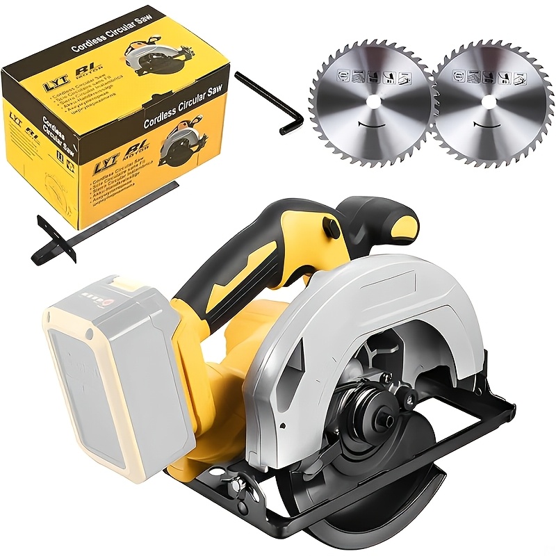 Power Tools Woodworking - Circular Saw Compatible with DEWALT 20V