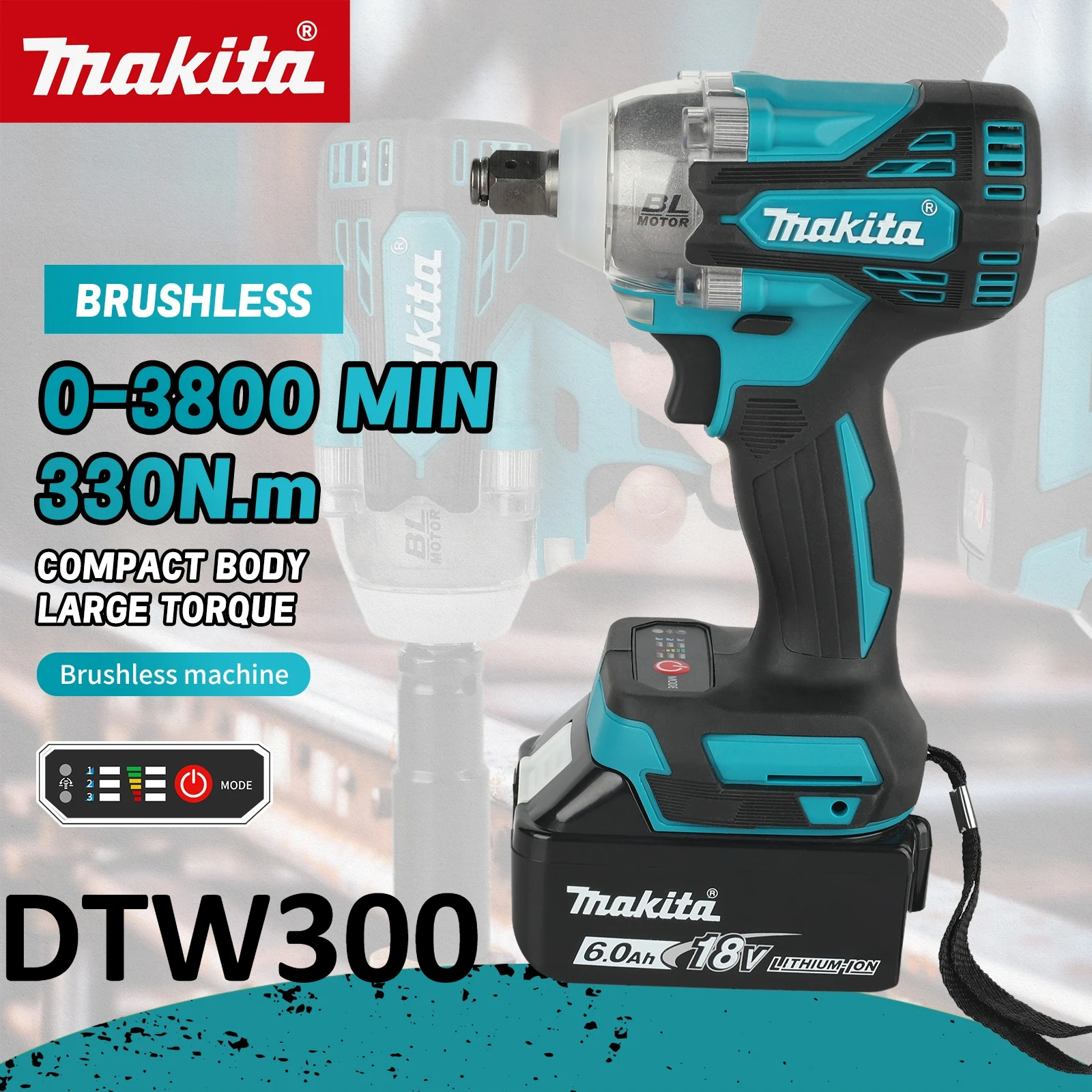 Power Tools Repairs - Makita DTW300 18V Tool Set Brushless