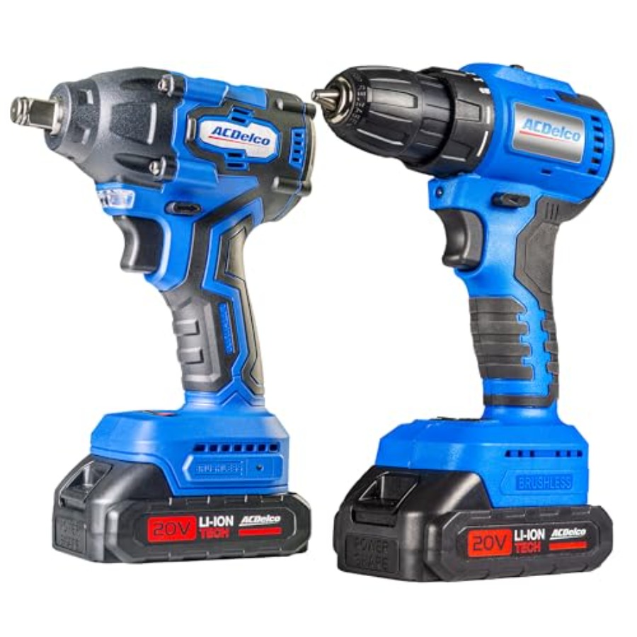 Power Tools Combo Kits - 【Spot goods】20V Cordless Drill Impact Driver
