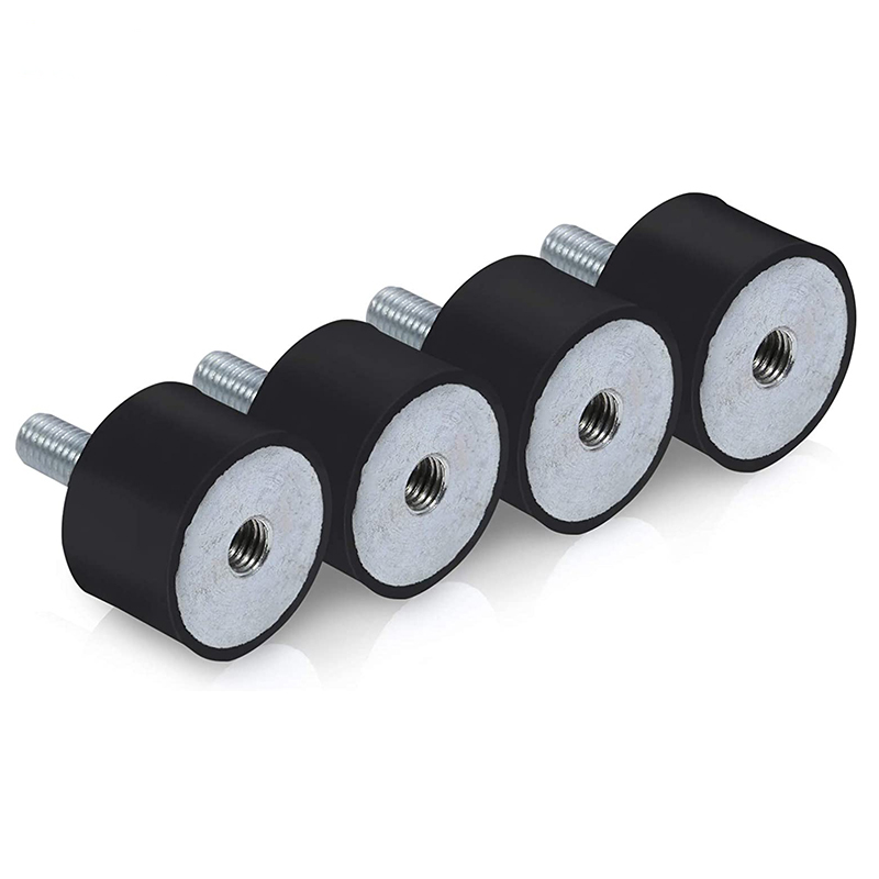 Power Tools Manufacturers - 4 Pack M8 Thread Rubber Mounts,