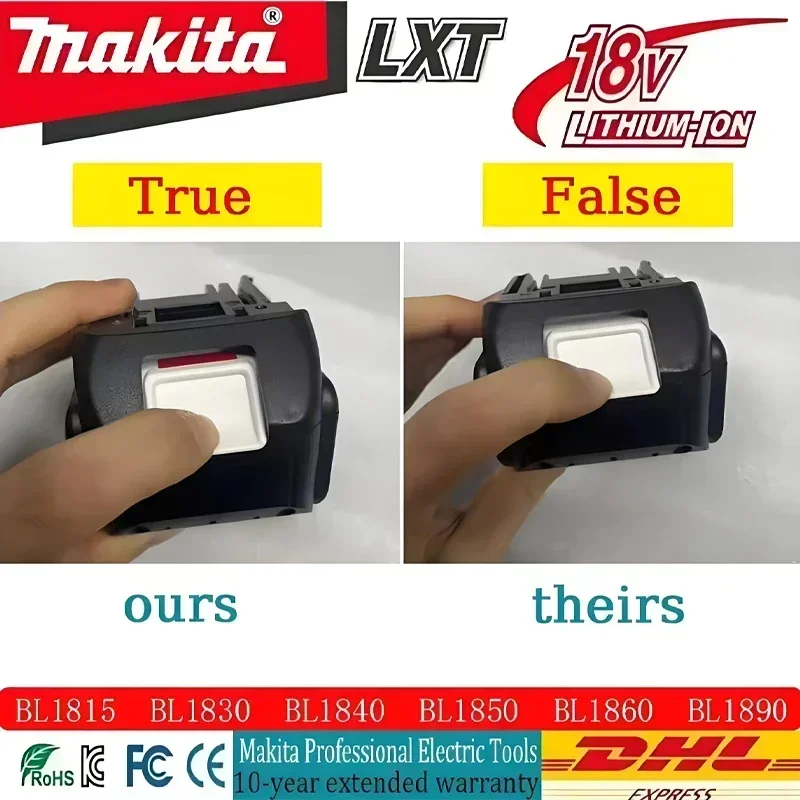 100% original Makita 18V batte - Power Tools Makita Set ulasan dan harga