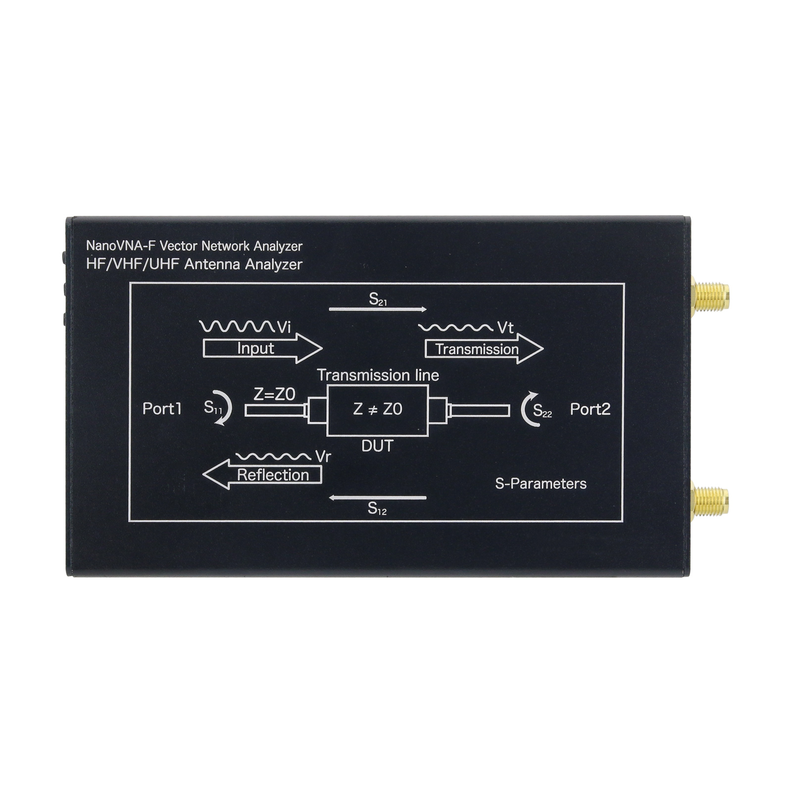NanoVNA-F V3 1MHz-6GHz Portabl - Power Tools Vector ulasan dan harga