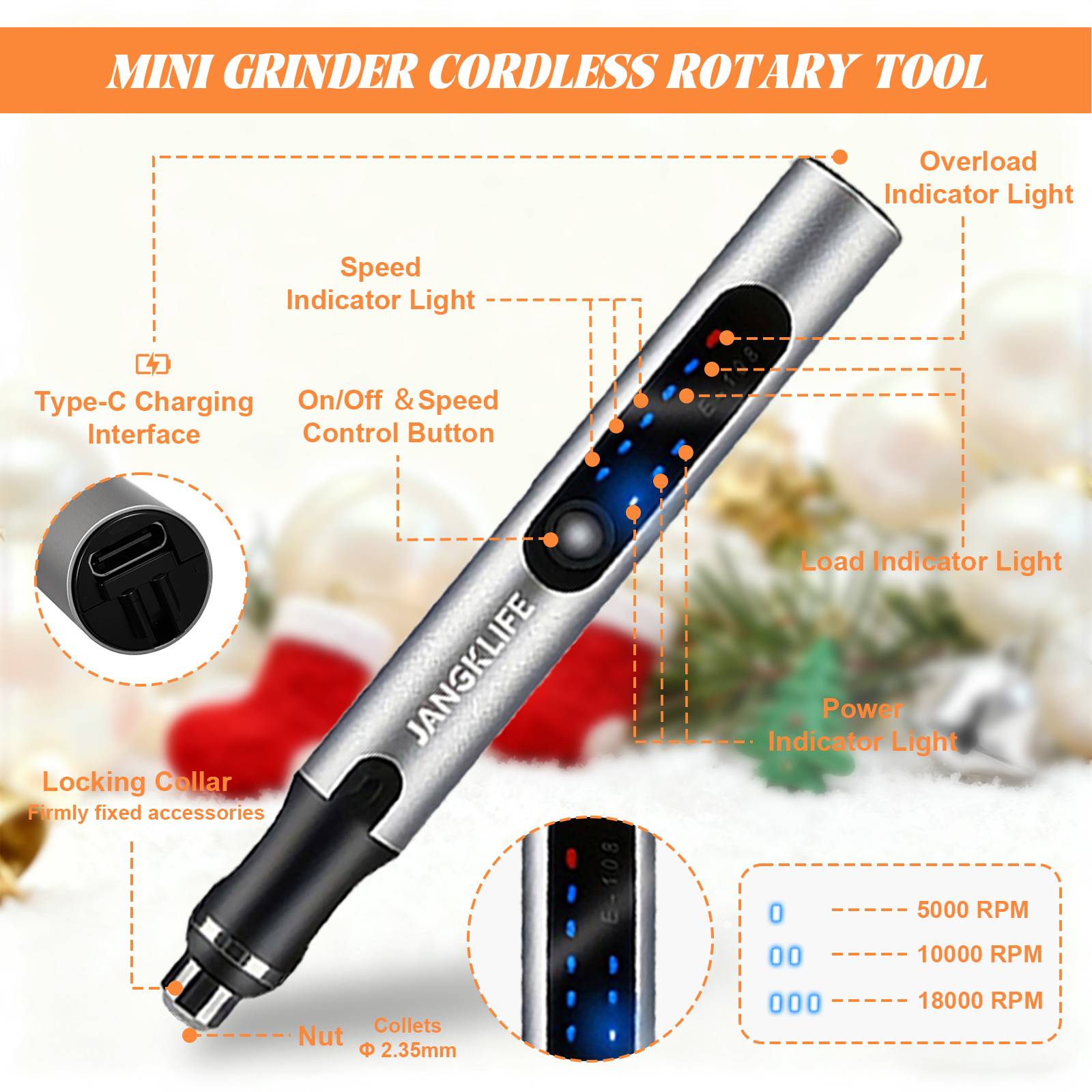 JANGKLIFE USB Cordless Rotary  - Power Tools Makita Set ulasan dan harga