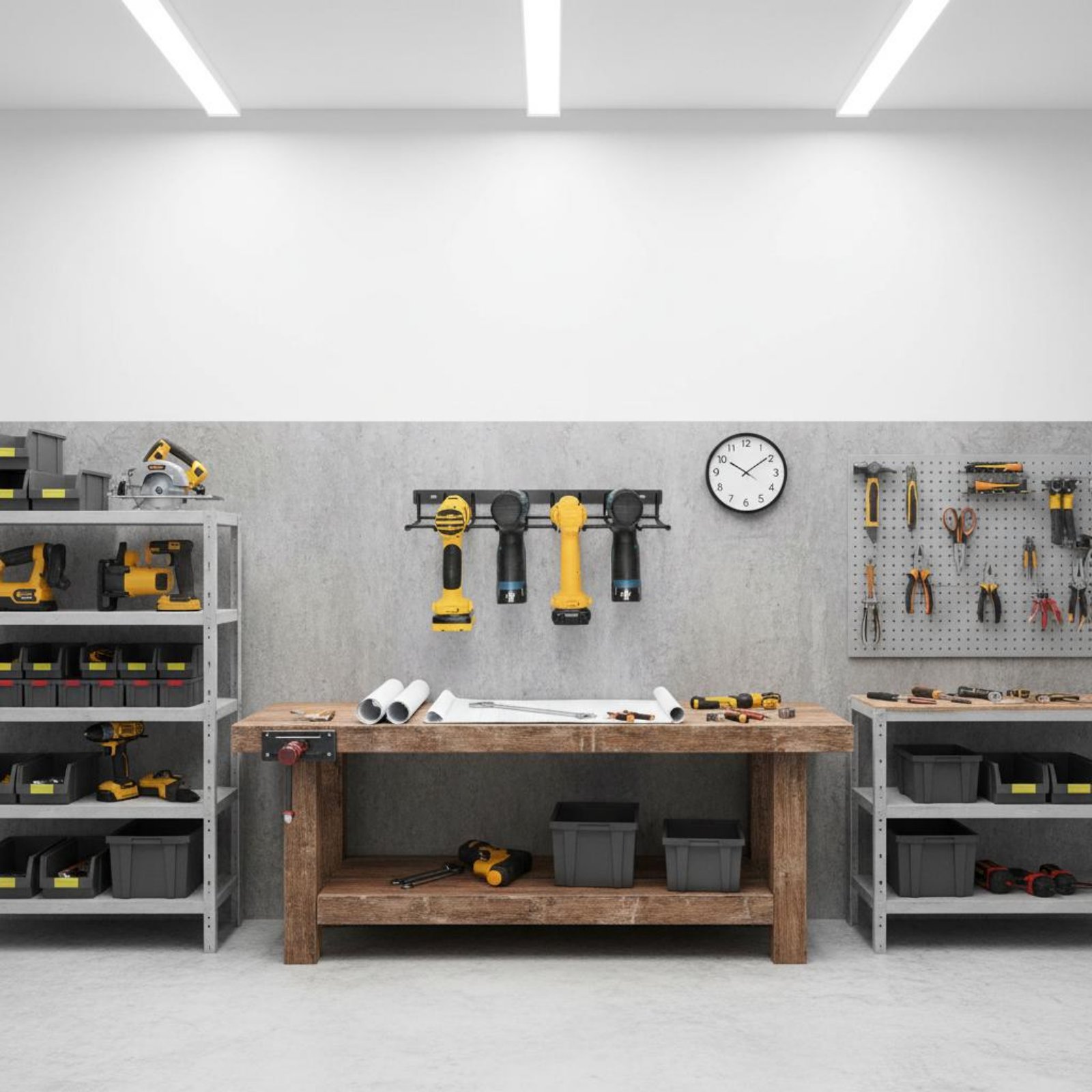 Wall Mount Drill Holder Easy I - Power Tools Drill ulasan dan harga