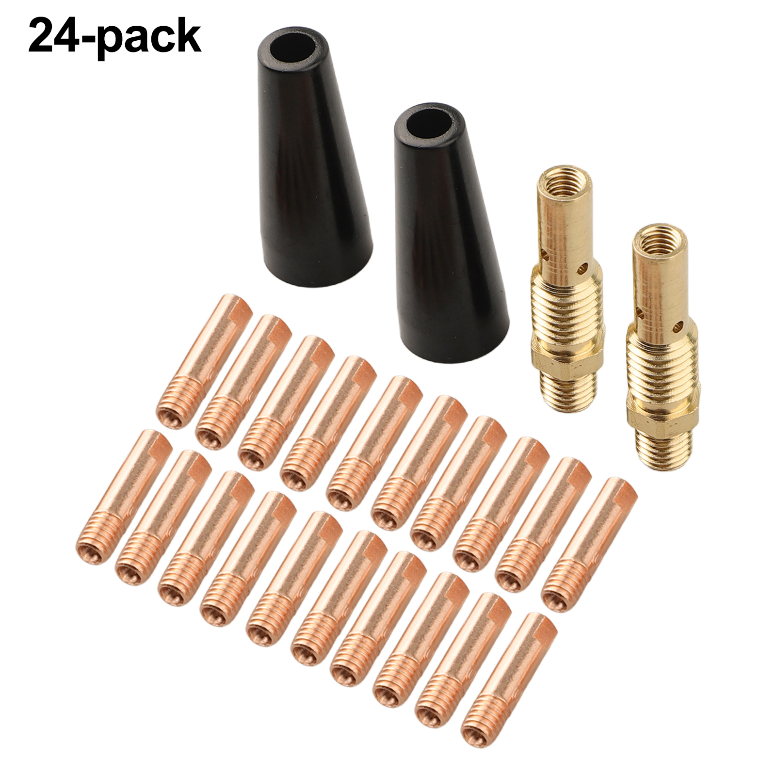 24pcs Nozzle Set Flux Core Noz - Power Tools For Construction Work ulasan dan harga