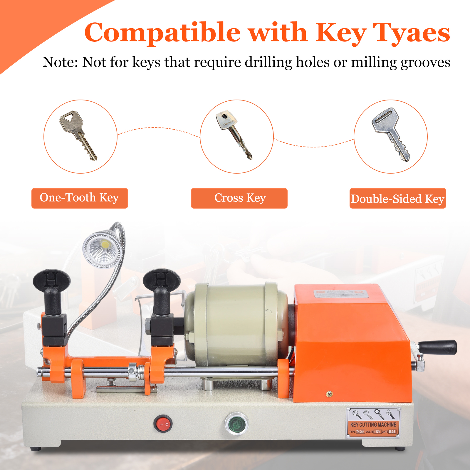 Key Duplicator Machine Key Cut - Power Tools Equipment ulasan dan harga