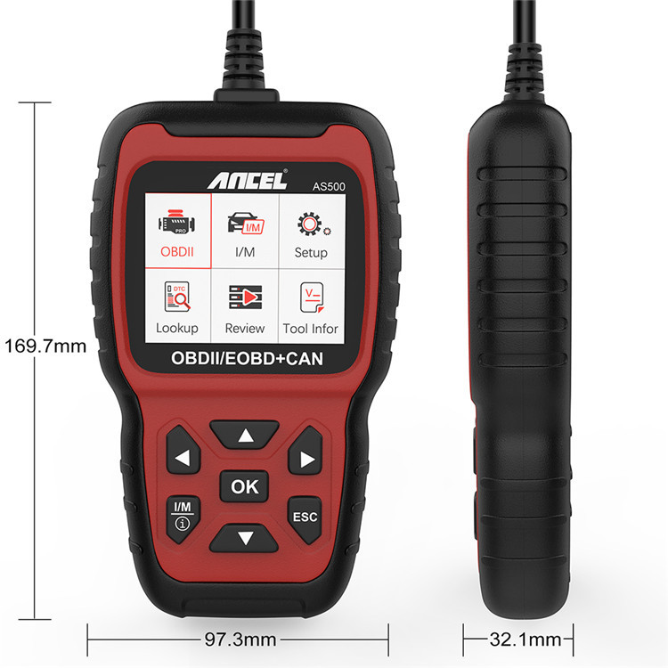 Ancel AS500 OBD2 Electric Powe - Power Tools English ulasan dan harga