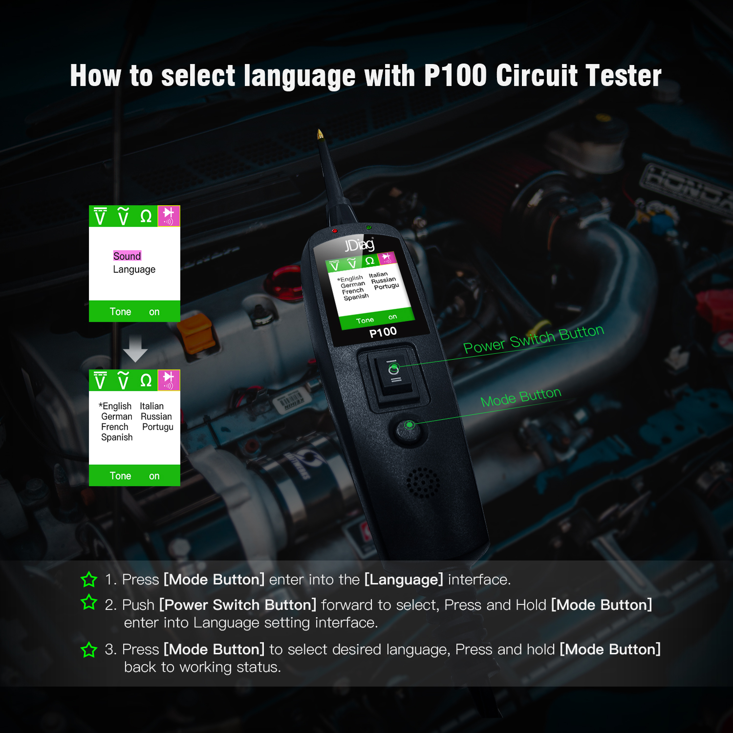 Automotive Circuit Tester Powe - Power Tools In Automotive ulasan dan harga