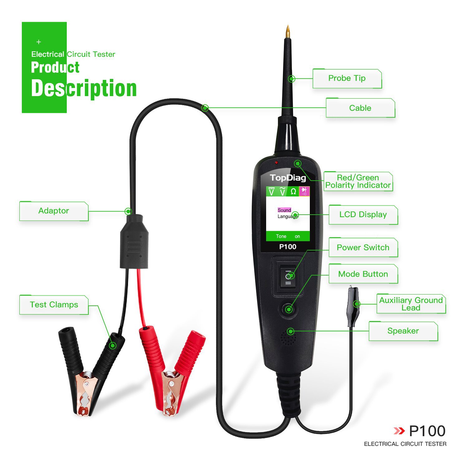 Automotive Circuit Tester Powe - Power Tools In Automotive ulasan dan harga