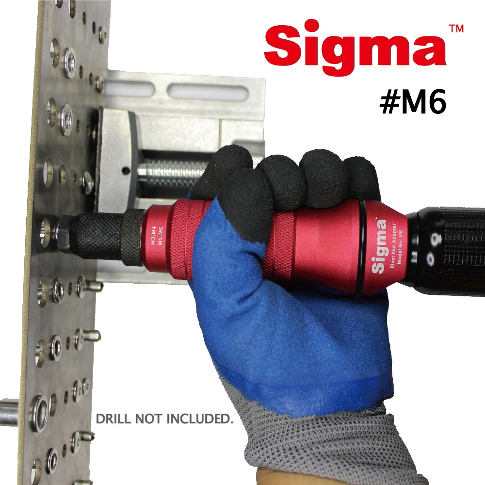 Sigma #M6 Threaded Rivet Nut D - Power Tools Manufacturers ulasan dan harga