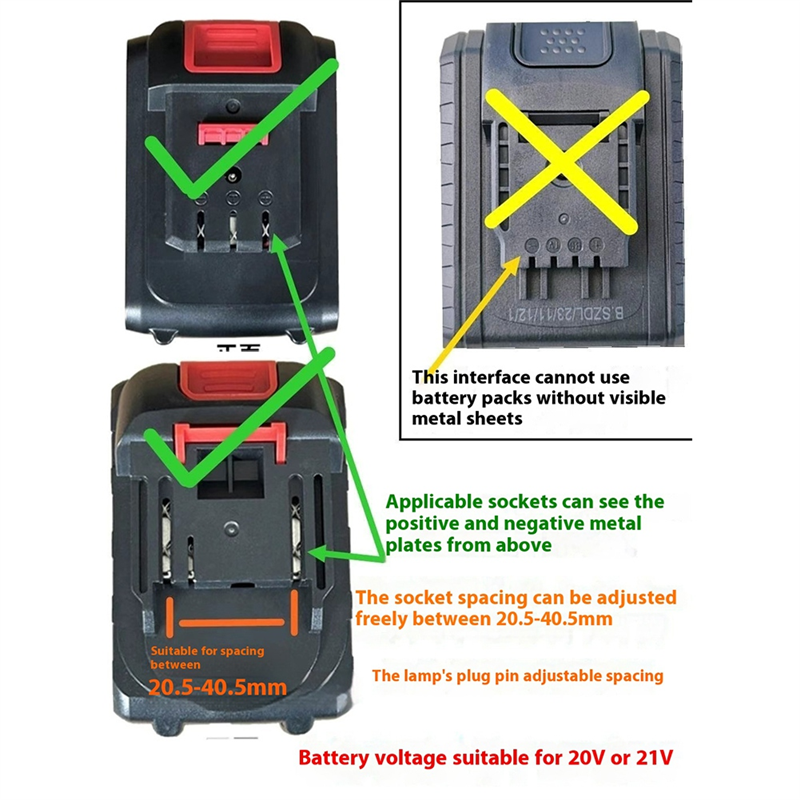 ABJI-Power Tool Accessory LED  - Power Tools For Construction Work ulasan dan harga