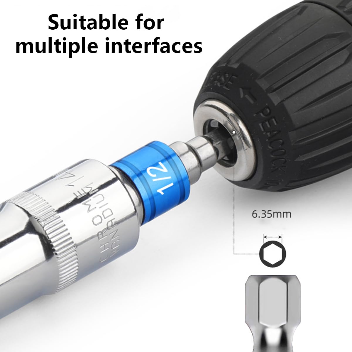 Impact Grade Angle Socket Adap - Power Tools Extension ulasan dan harga