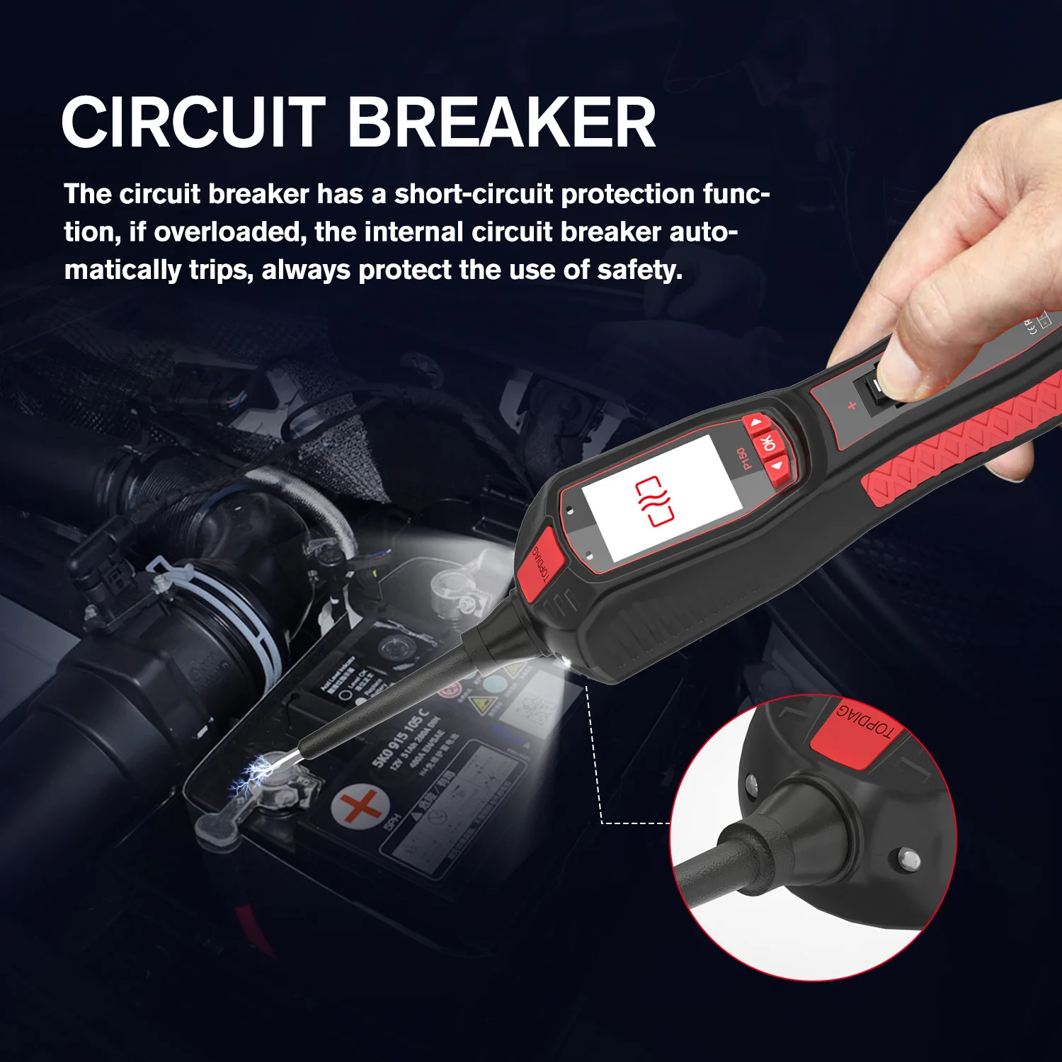 VESSTEK-TopDiag P150 Car Circu - Power Tools In Automotive ulasan dan harga