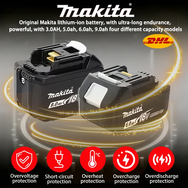 5Ah  6Ah  9Ah Genuine  makita  - Power Tools Makita Set ulasan dan harga