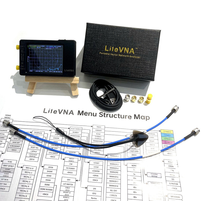 HOSHI LiteVNA64 50kHz-6.3GHz V - Power Tools Vector ulasan dan harga