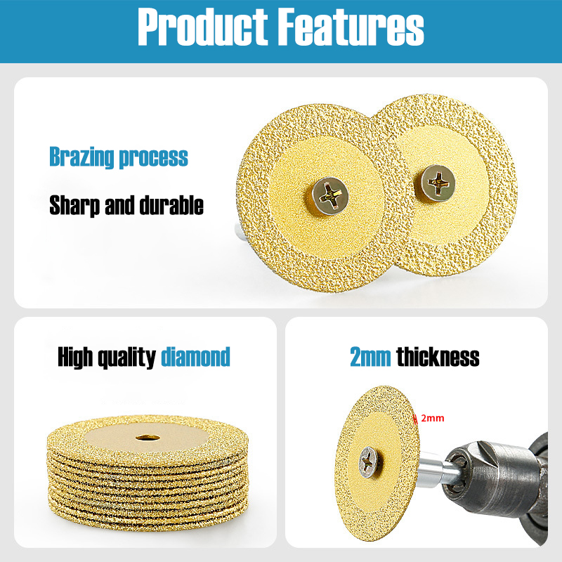 40mm Braze Diamond Saw Blade M - Power Tools Drill ulasan dan harga
