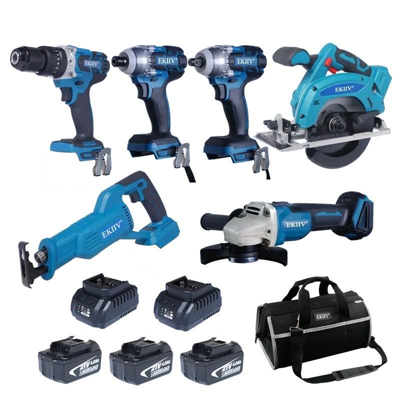 21V Power Tools Set Electric H - Power Tools Combo Kits ulasan dan harga