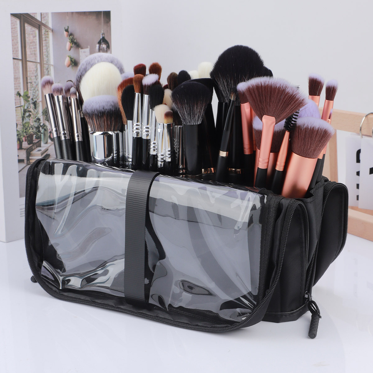 Professional Makeup Brush Set  - Power Tools Combo Kits ulasan dan harga