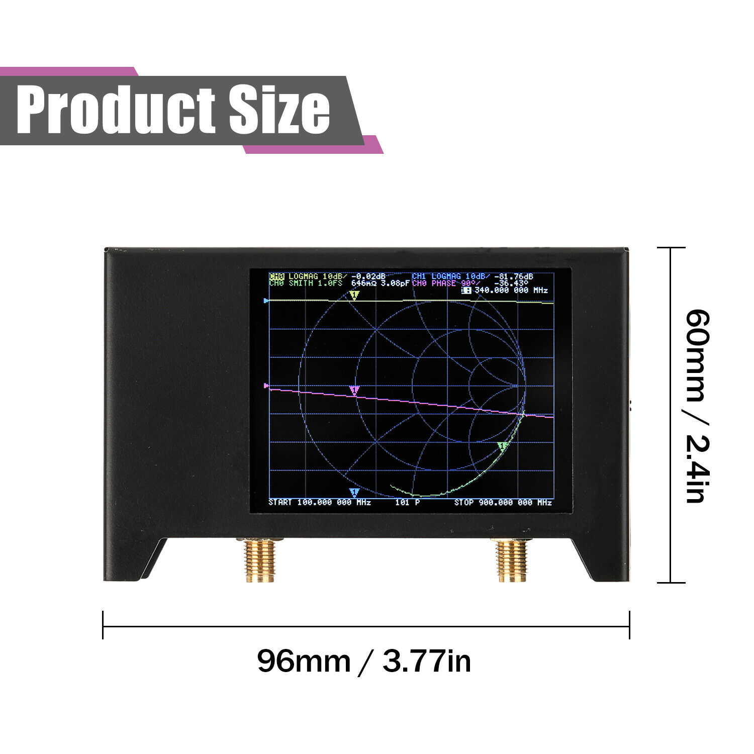 SAA2 50K-3GHz NanoVNA Vector N - Power Tools Vector ulasan dan harga