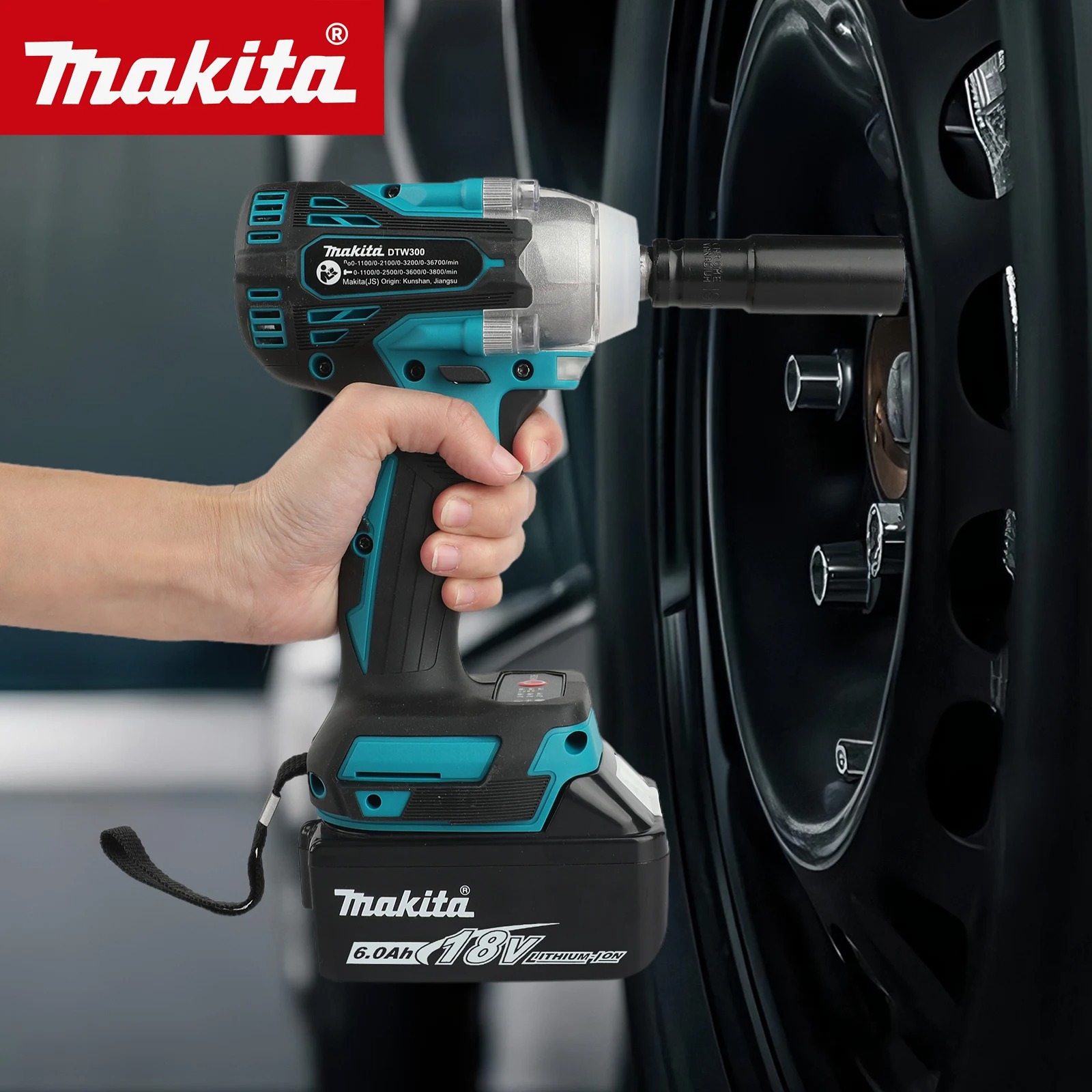 Makita DTW300 18V Tool Set Bru - Power Tools Makita Set ulasan dan harga