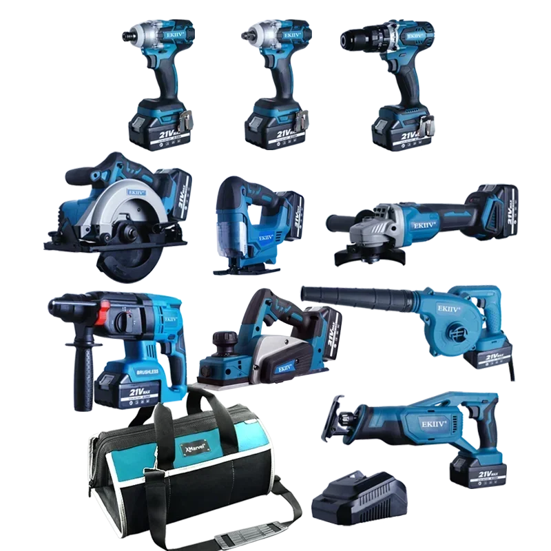 EKIIV power drill tools combo  - Power Tools Combo Kits ulasan dan harga