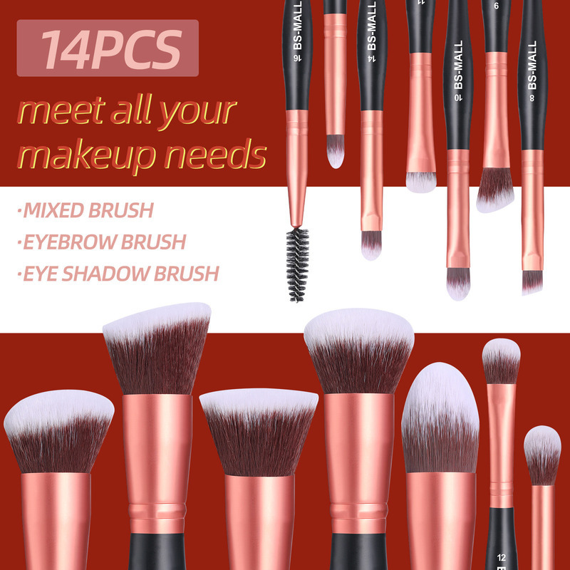14-Piece Makeup Brush Set for  - Power Tools Combo Kits ulasan dan harga