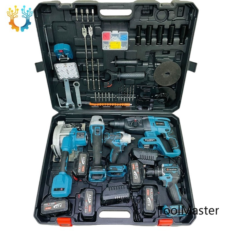[2026]6pcs Set Combination Pow - Power Tools Drill ulasan dan harga