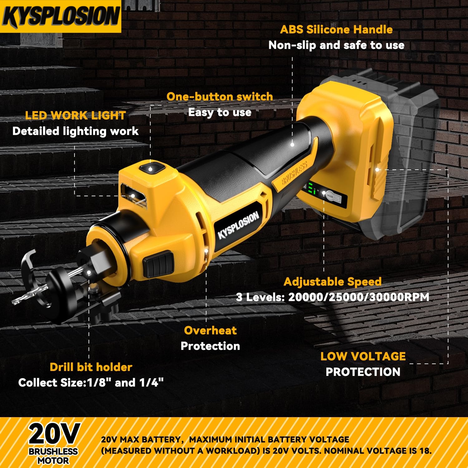 3 Gears Brushless Electric Dry - Power Tools Woodworking ulasan dan harga
