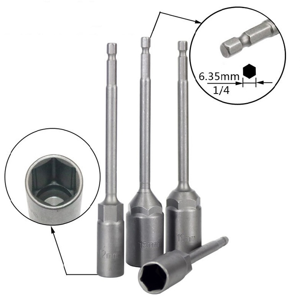 Socket 150mm Hexagon Nut Drive - Power Tools Extension ulasan dan harga