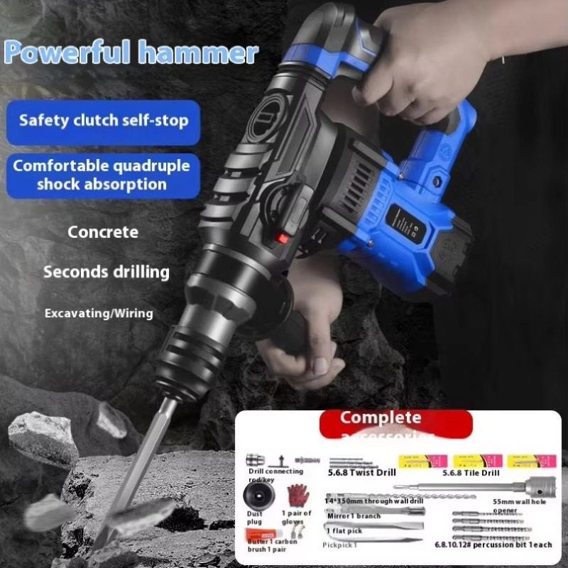 1800w Power Tools Electric Ham - Power Tools Drill ulasan dan harga