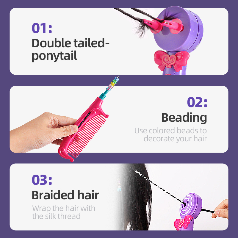 Kids DIY Braiding Hairstyle To - Power Tools Kids ulasan dan harga