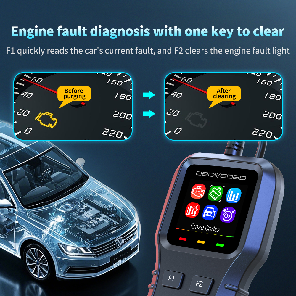 Auto Electronics New K1 OBDII/ - Power Tools English ulasan dan harga