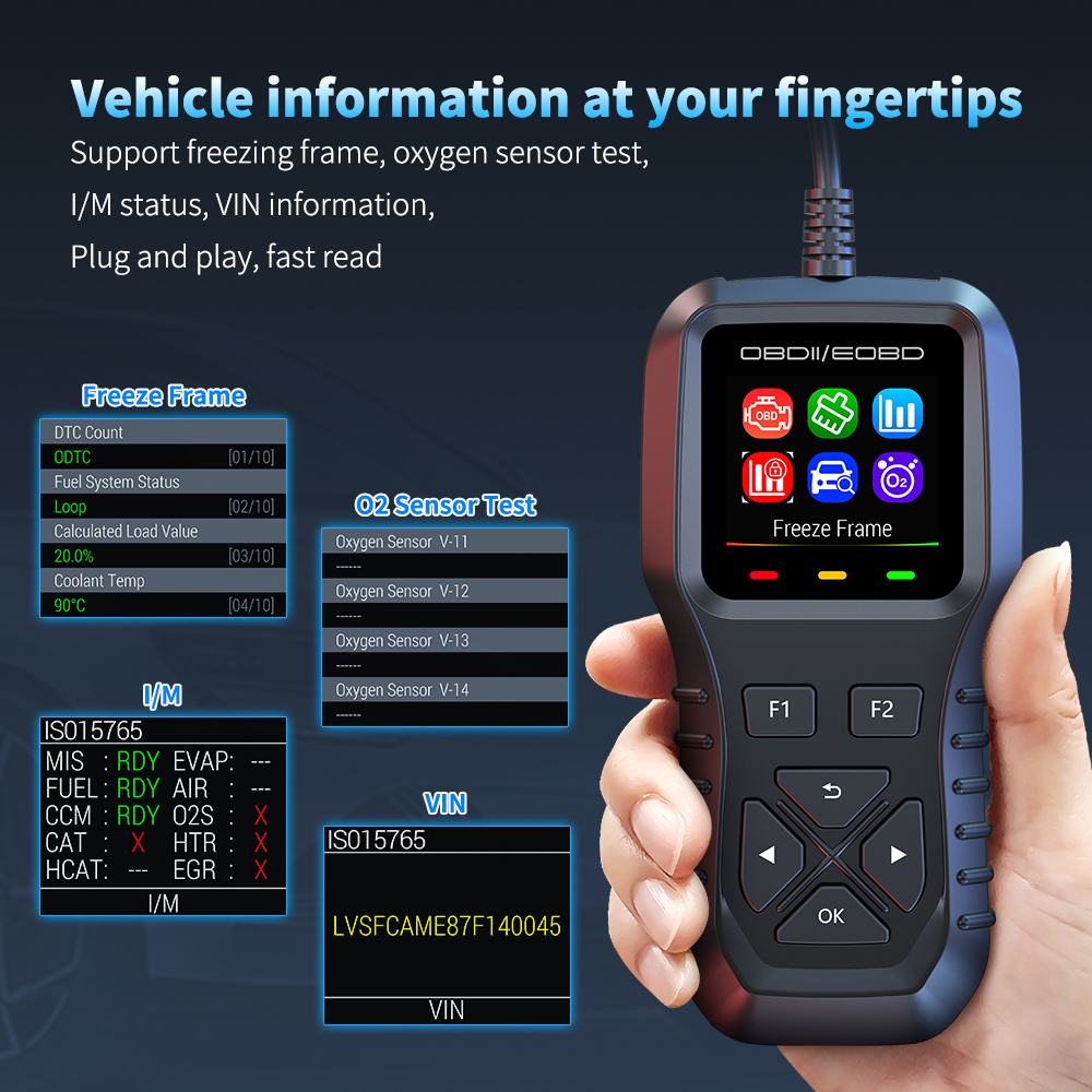 Auto Electronics New K1 OBDII/ - Power Tools English ulasan dan harga