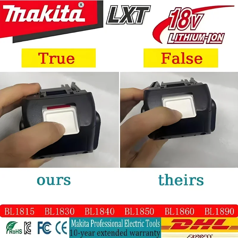 100% original Makita 18V batte - Power Tools Makita Set ulasan dan harga