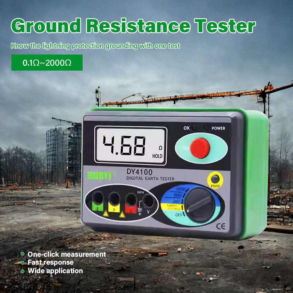 DY4100 Digital Resistance Test - Power Tools Inspection ulasan dan harga