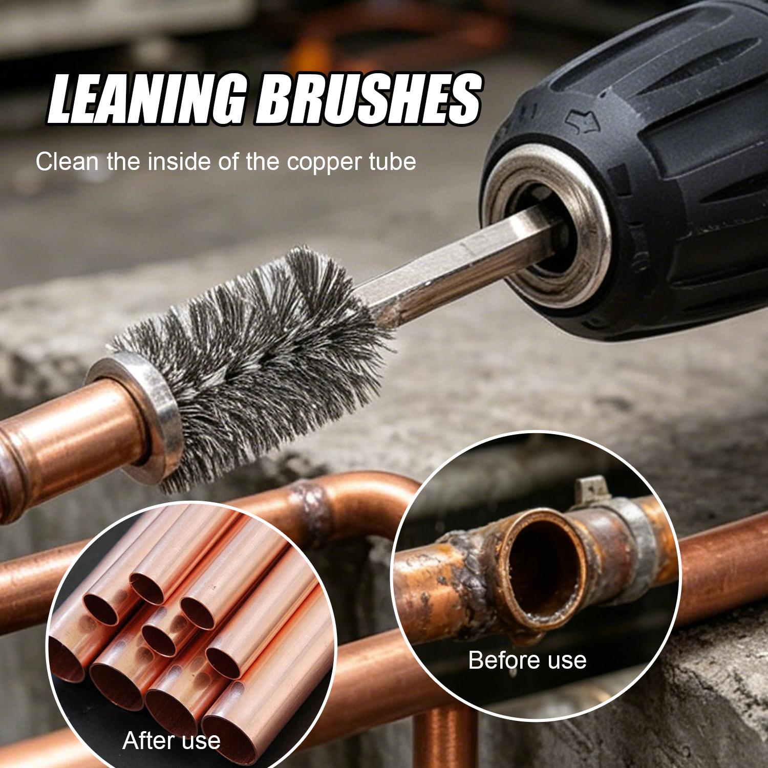 Copper Pipe Cleaner Set Stainl - Power Tools Drill ulasan dan harga