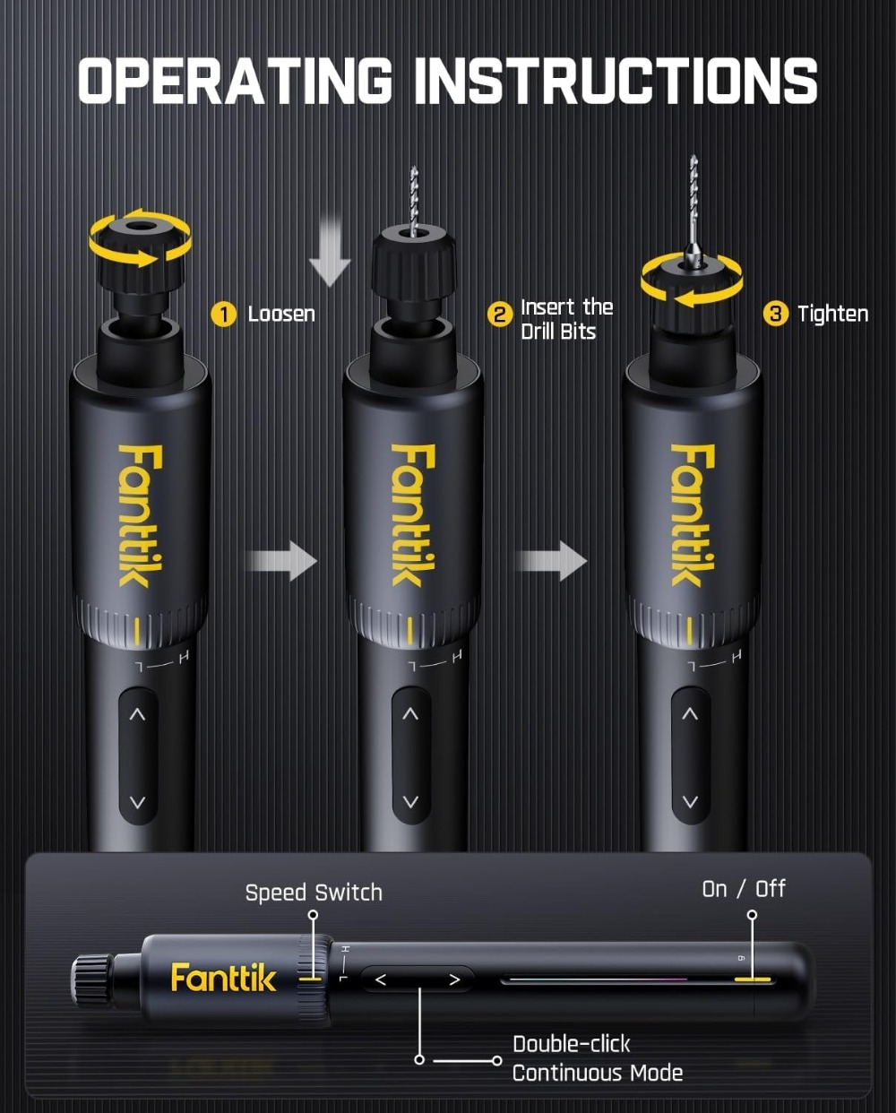 Mini Power Drill 800mAh Rechar - Power Tools Drill ulasan dan harga