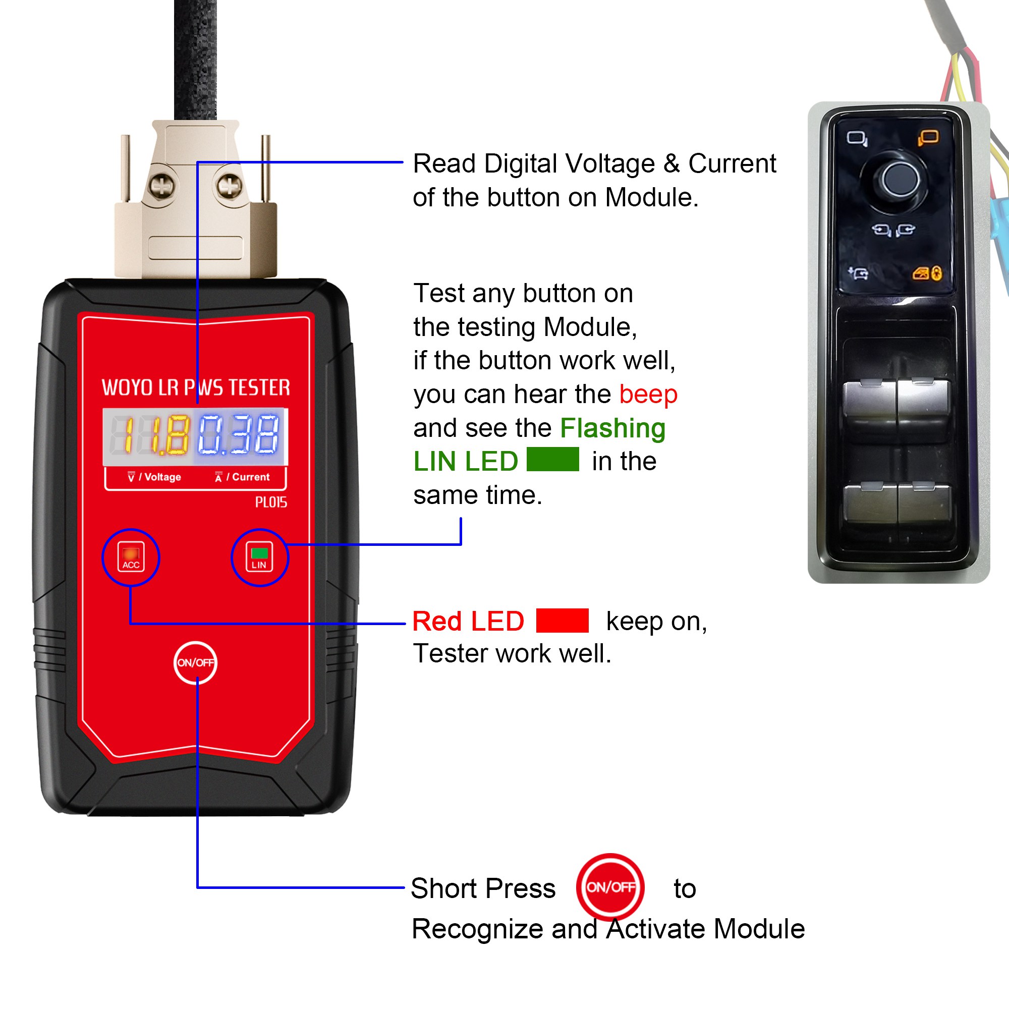 PWS Tester For Land Rover Powe - Power Tools In Automotive ulasan dan harga