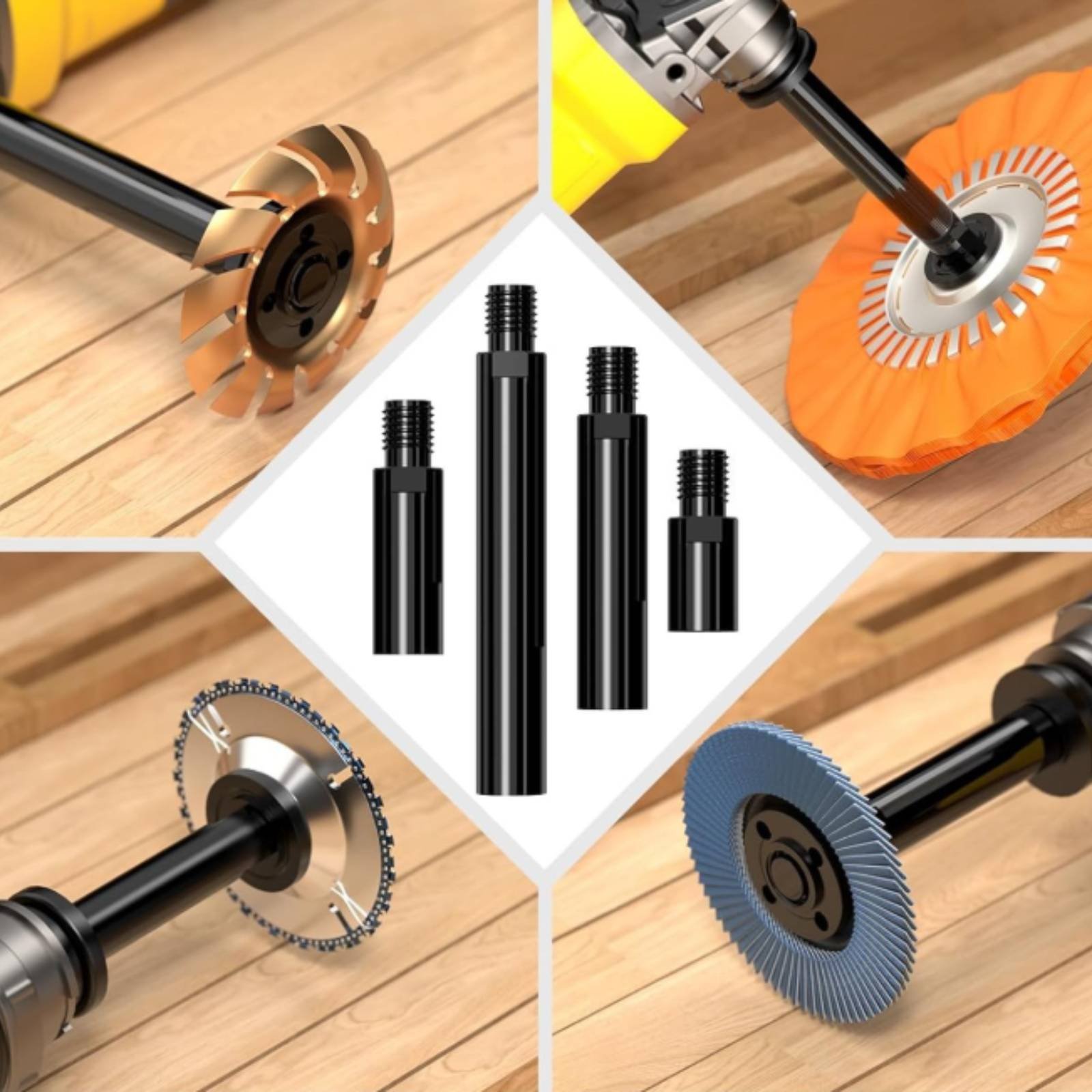 Angle Grinder Flange Nut Wrenc - Power Tools Extension ulasan dan harga
